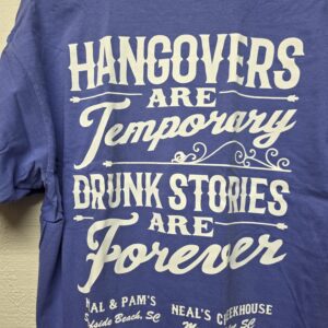 Neal and Pam's Hangover T-shirts